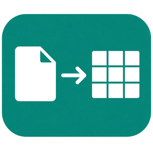 PDF → Sheets icon